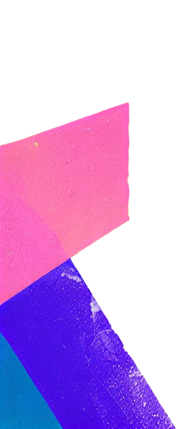 Colagem gráfica em cores vibrantes