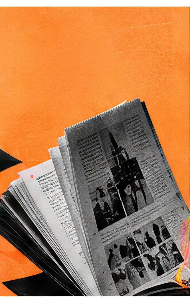 Livro e jornal